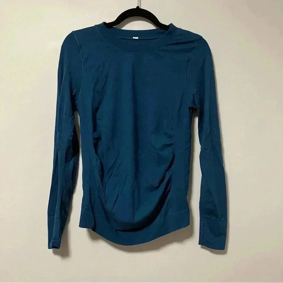 Maternity  teal sweater - Picture 1 of 5